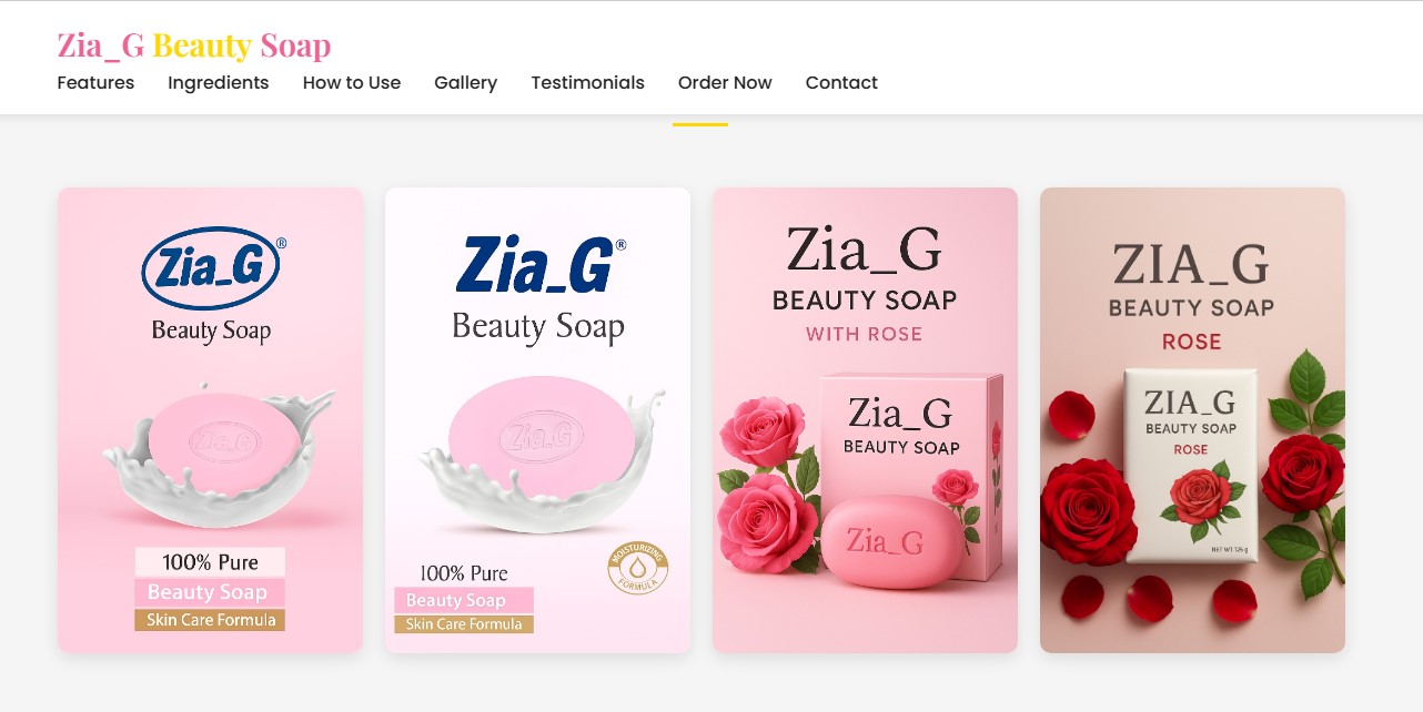 Product Landing Page